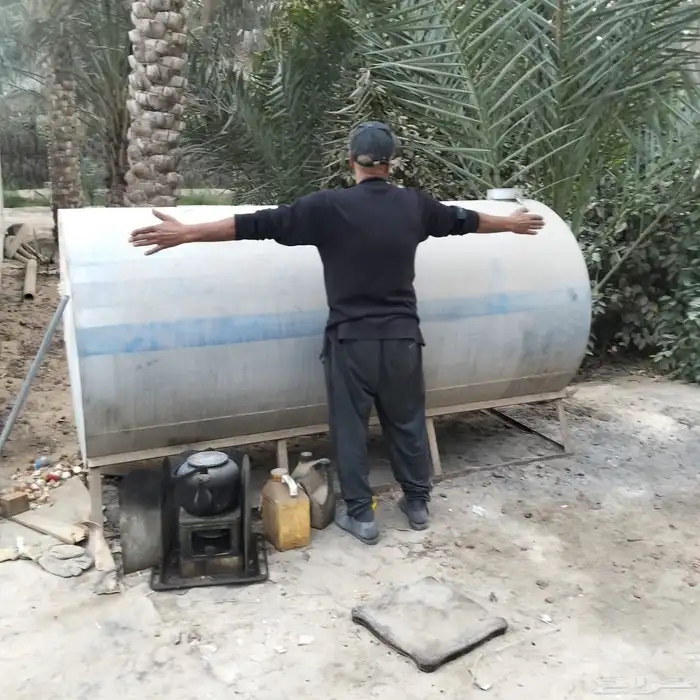خزان ماء سعة 2000 لتر حديد ...على السوم 0