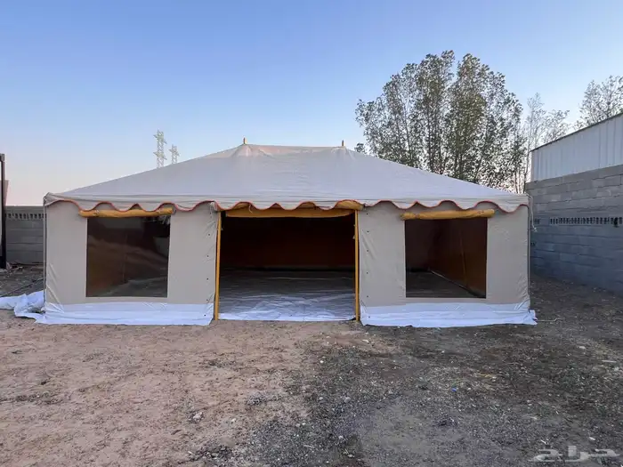 خيمة منزلية بدون أوتاد بدون حبال -خيمة الملكيه 8