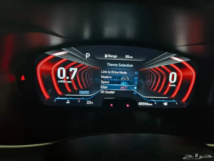 هيونداي جنسيس G70 ابيض 2021 بنزين بطاقة جمركية وارد كوريا 14