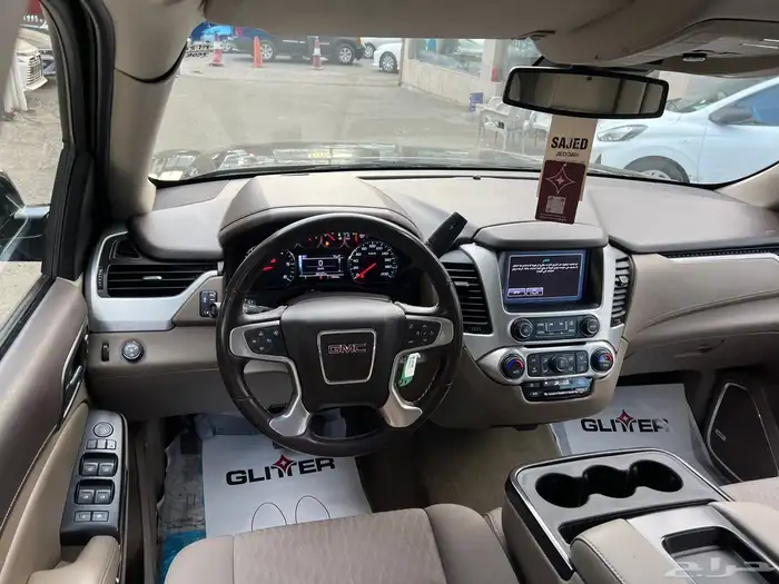 جمس يوكن 2018 بدون دبل لون اسود نظيف 5