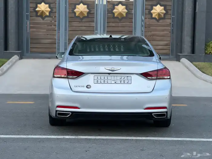 جنسس G80 سعودي نظيف 2015 8