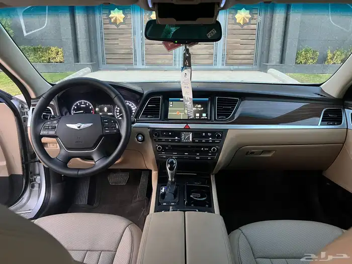 جنسس G80 سعودي نظيف 2015 14