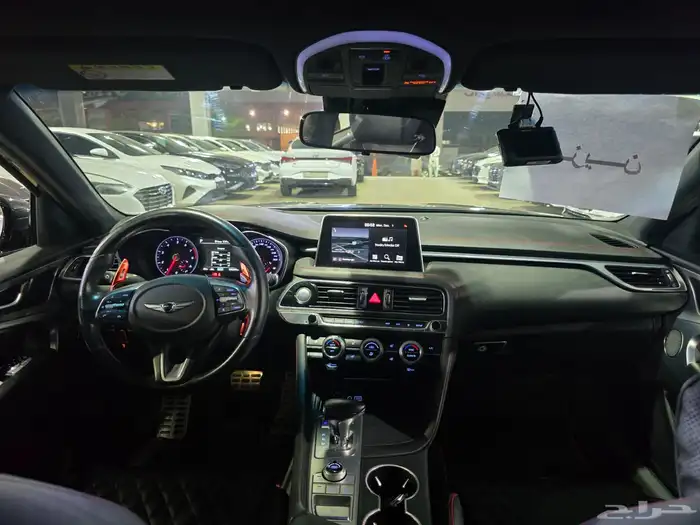 هيونداي جنسيس G70 رمادى 2020 بنزين بطاقة جمركية وارد كوريا 13