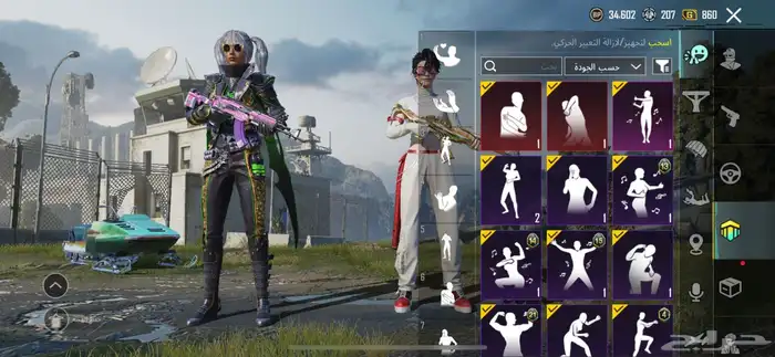 حساب ببجي من سيزن 4 مستوى89 7