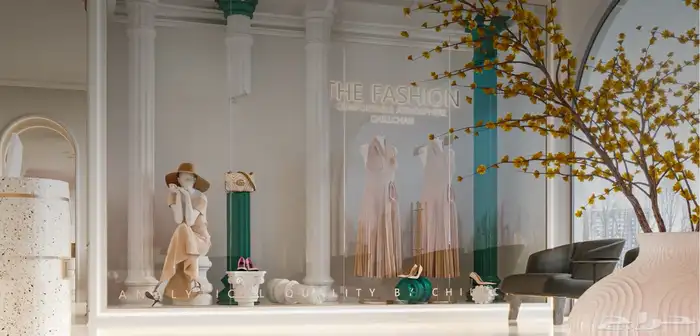 تصميم داخلي   تشيطب ديكورات كاملة فلل   محلات تجارية 2