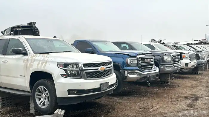 شركة النايفات ( فرع القطع الغيار المستعملة ) تشليح جمس فورد 10