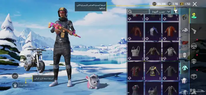 حساب ببجي 19