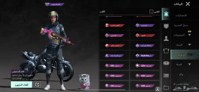 حساب ببجي 11