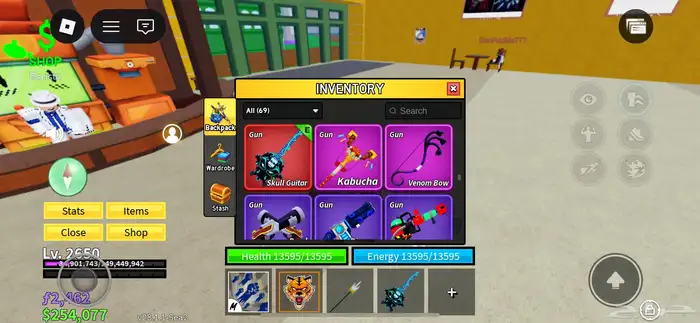 حساب بلوكس فروت معي جميع الاساليب وريس v4 معدا الهيومن 6