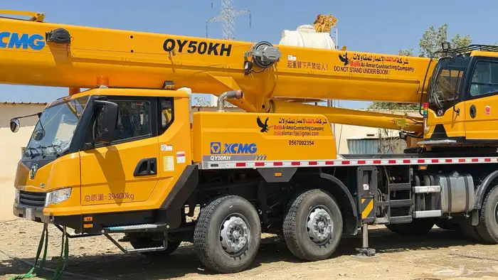 50 ton crane for rent  50 تن كرين للإيجار 0