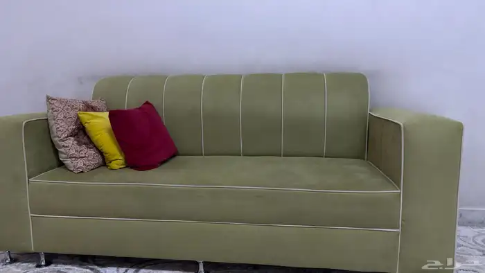 اثاث صالة للبيع كنب وستاير ومدفئة وفرشة 0