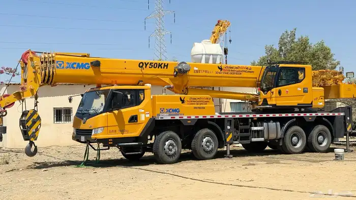 50 ton crane for rent  50 تن كرين للإيجار 3