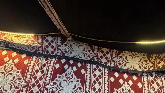 لد شمسي لون كريم 50 متر 4