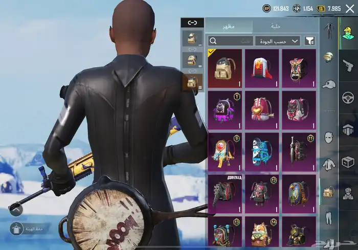 حساب ببجي 16