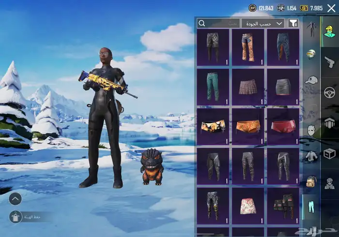 حساب ببجي 19