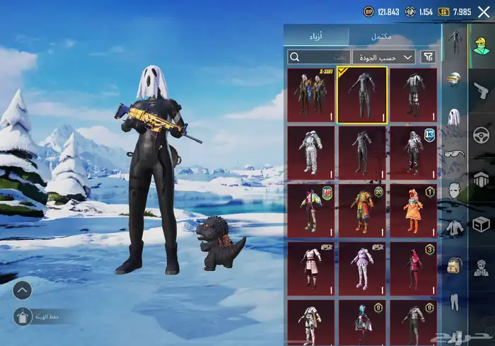 حساب ببجي 30