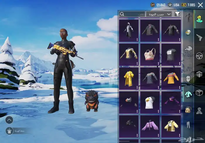 حساب ببجي 14