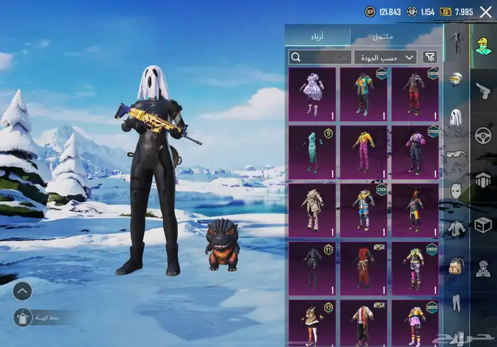 حساب ببجي 28