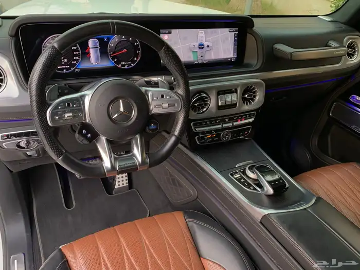مرسيدس G63 AMG موديل 2020 بحالة الوكاله 30