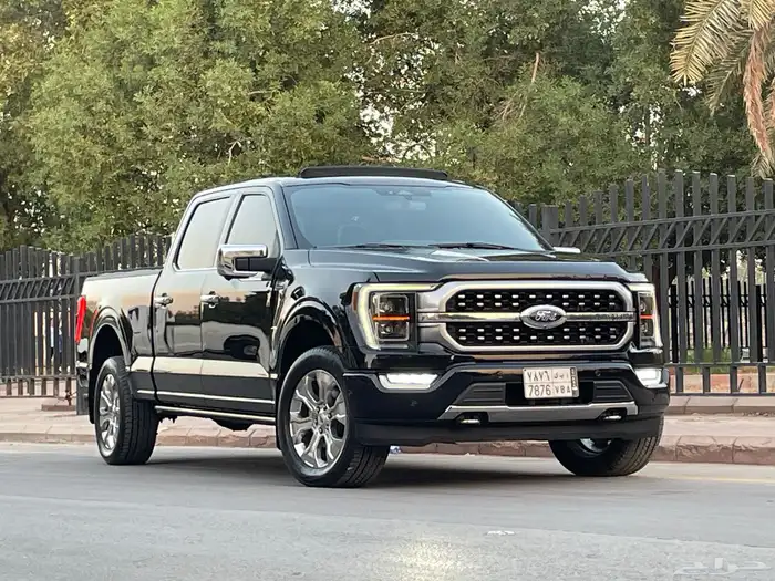 فورد F150 2022 بلاتينيوم فل كامل نظيف جدا بحال الوكاله 24