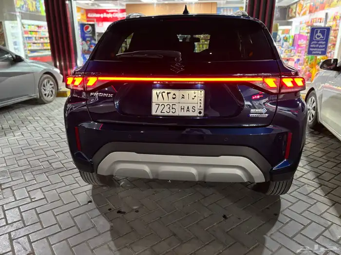 سوزوكي فرونكس 2025 ازرق للتنازل بدون مقابل عداد 8 الف 5