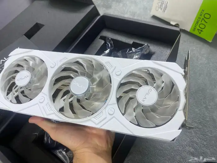 كرت شاشة 4070 لون ابيض 1