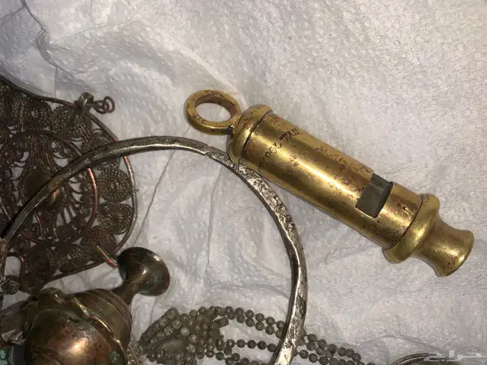 مجموعة حلي نوادر تراثيه قديمه معاضد واساور وخواتم فضه ونحاس 1