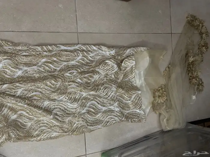 فستان أفراح لبس مره واحده سعر الشراء400 1