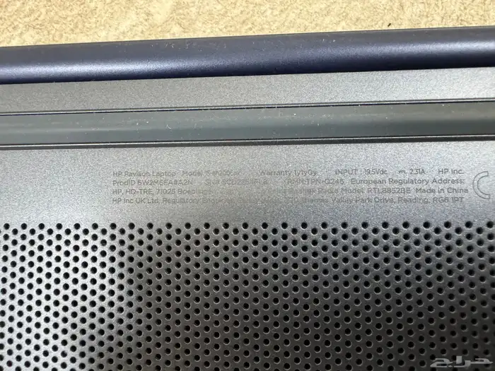 لاب توب اتش بي بحالته الجديدة 4