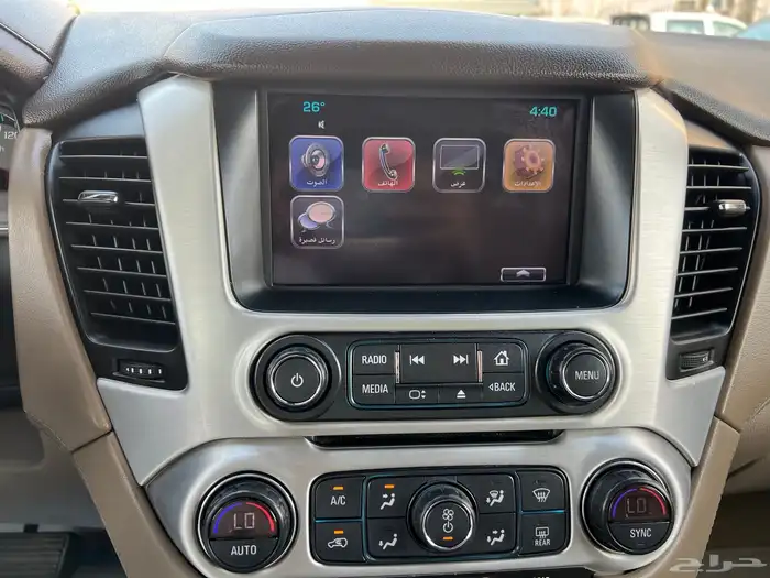 جمس يوكن 2018 سعودي SLE رادار شنطة كهرب شبه الجديد 18