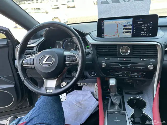 لكزس RX450h هايبرد بحالة الوكاله 2022 SPORT 19