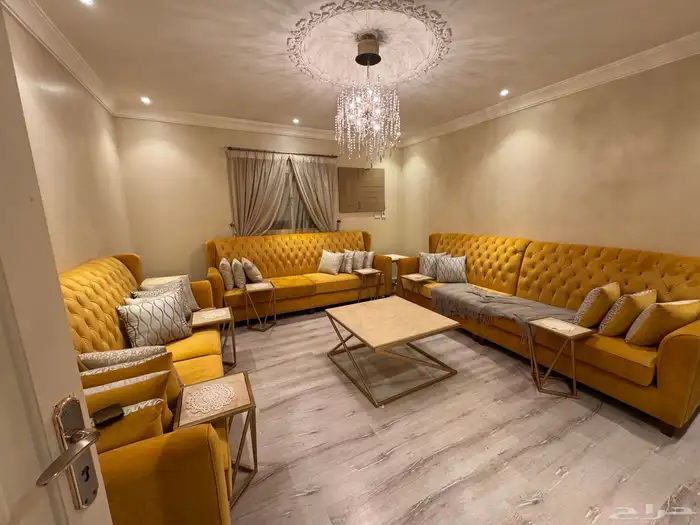 كنب جديد مع طاولات 2