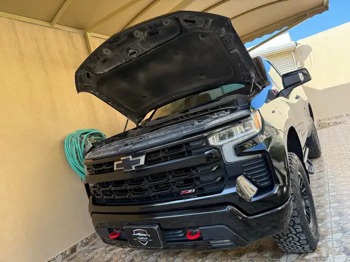 سفروليه سلفرادو Z71 المديل 2022 تريل بوس فيس لفت 74