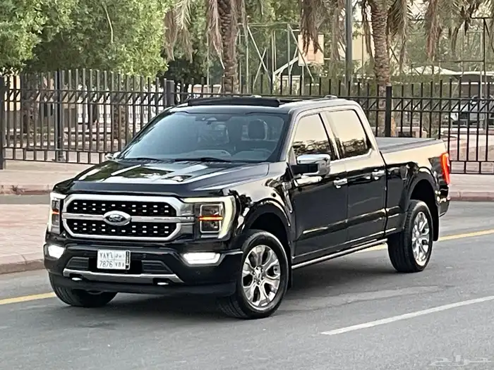 فورد F150 2022 بلاتينيوم فل كامل نظيف جدا بحال الوكاله 1