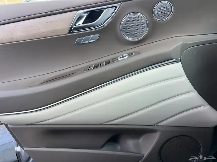 جنسس 2024 سعودي GV80 رويال 6 سرندل شبه اصفار 25