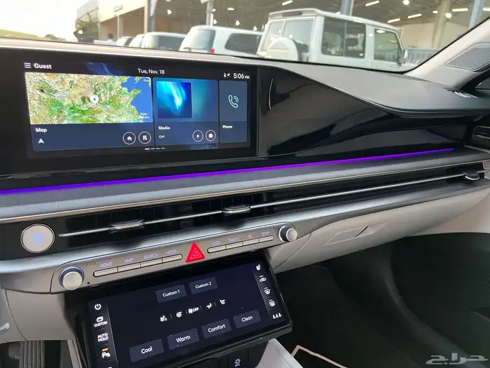 هيونداي ازيرا 2023 فل كامل كاليجرافي ( بروجكتر ) 19