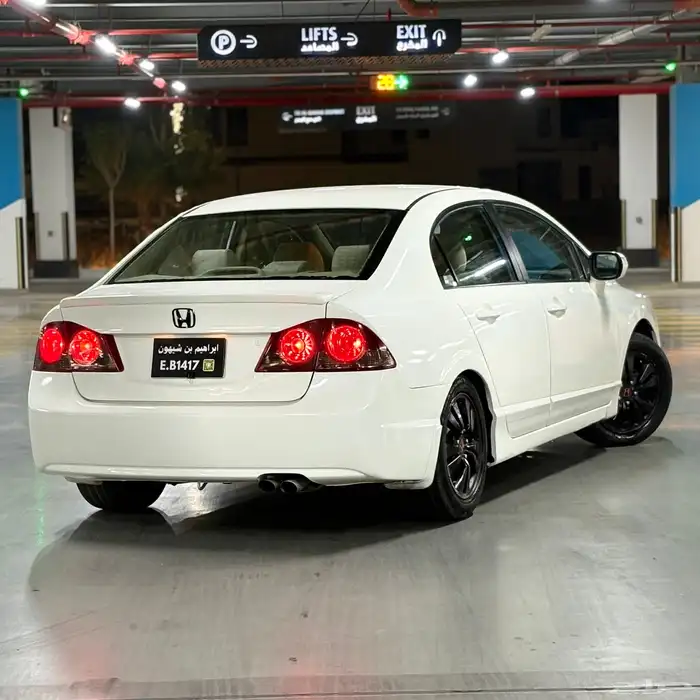 هوندا سيفيك 2007 نص فل بقمه النظافه 3