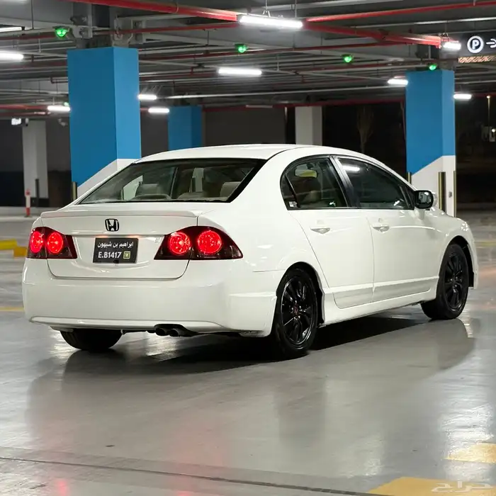 هوندا سيفيك 2007 نص فل بقمه النظافه 10