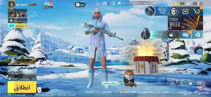 حساب ببجي للبيع 1