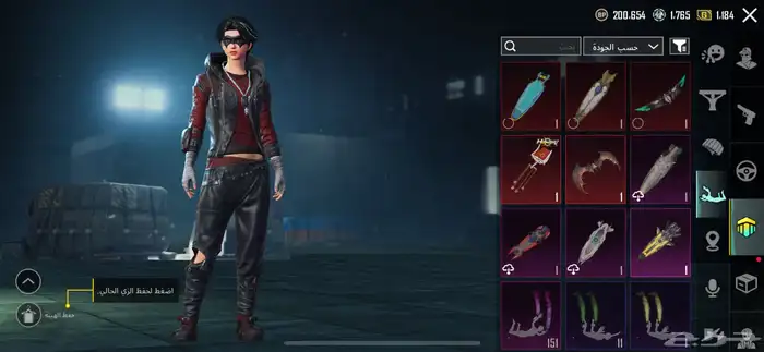 حساب ببجي 10