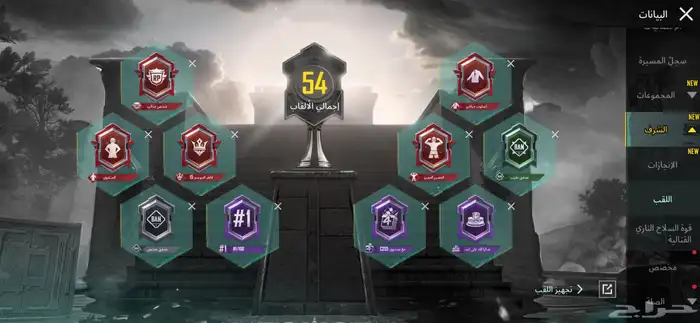 حساب ببجي العالمية لفل 87 5