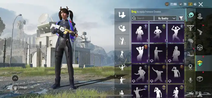 حساب ببجي 57