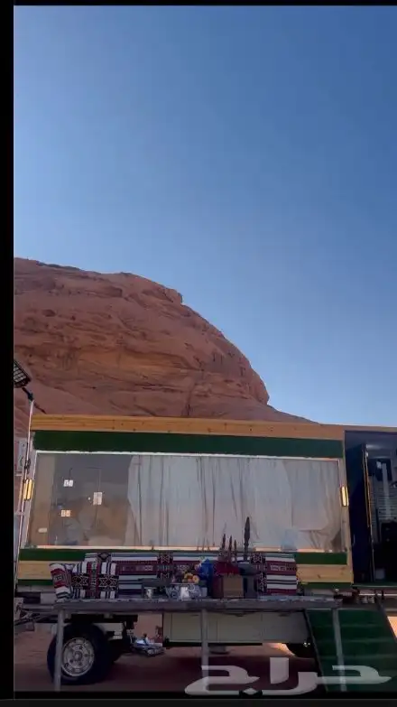 كرفان بتصميم فندقي فاخر مؤثث بالكامل ويوجدمقطع فديو 0