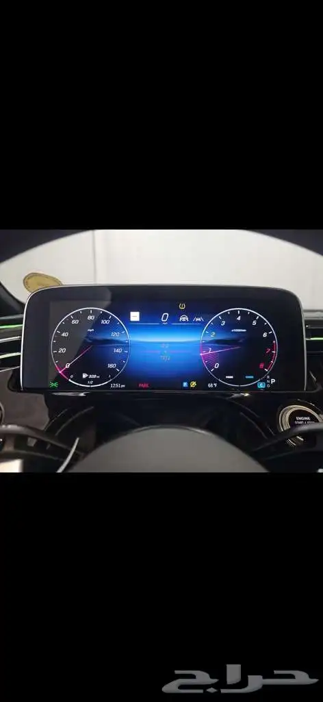 مرسدس e350 ثلاث شاشات مديل 2025 5