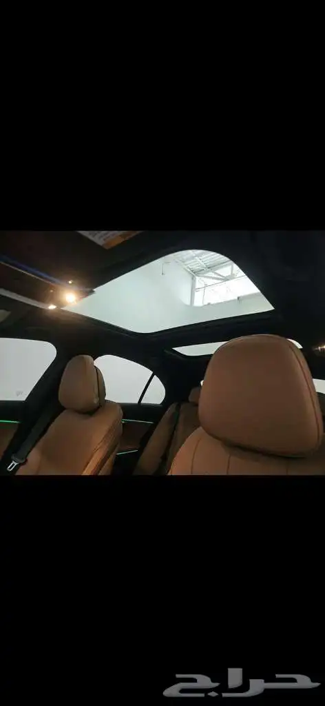 مرسدس e350 ثلاث شاشات مديل 2025 8