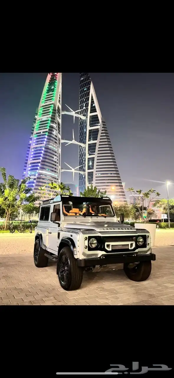 ديفندر 2013 تعديل خان اصلي واللون فضي نادر جدا 16