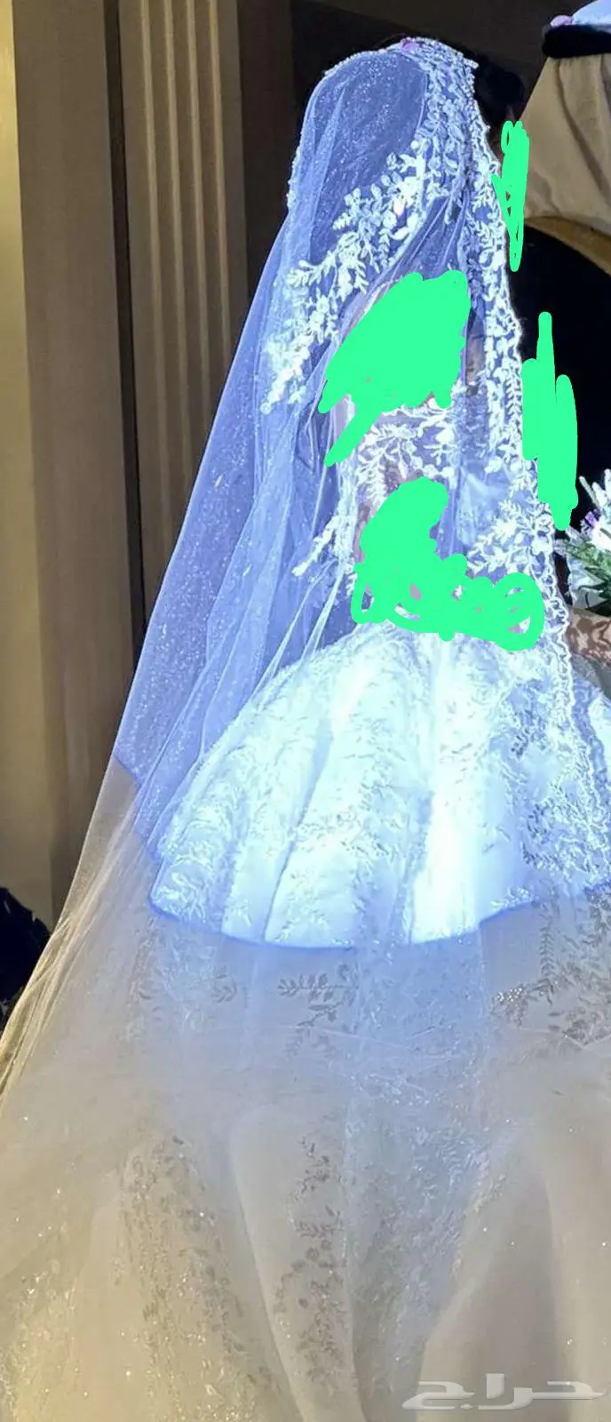 فستان فرح تصميم خاص بتركيا - مقاس S 5