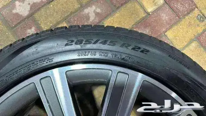 جنوط رنج روفر 2022 جديد مقاس 285 45R22. 4