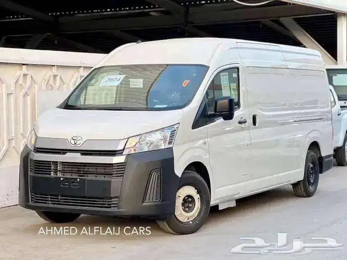 تويوتا هايس فان بضاعه سقف عالي ديزل قير عادي 2026 سعودي 1