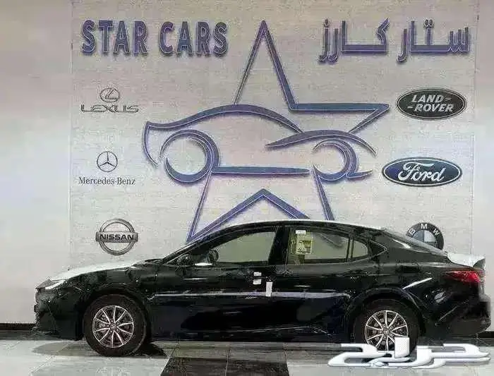 كامري 2025 E استاندر بنزين اسود سعودي اصفار 1